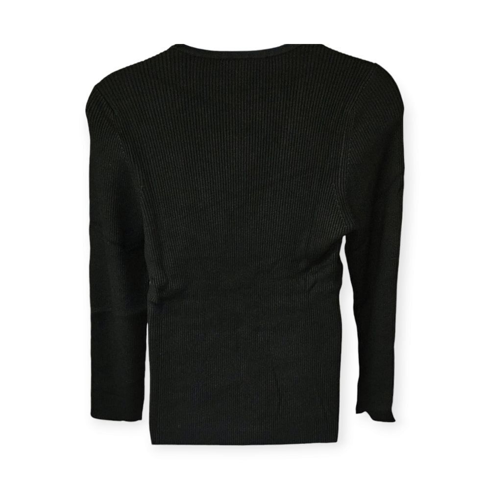 TORRID BLACK FITTED PULLOVER SWEATER PLUS SIZE 3X - Picture 10 of 15